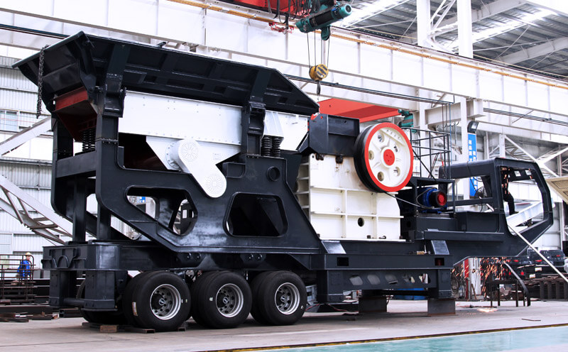 移动式颚式破碎机