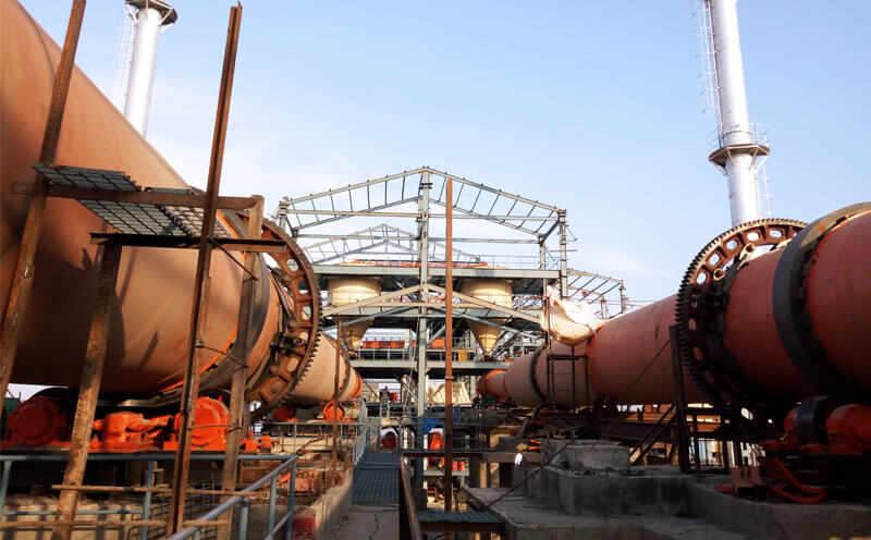 贵州贵阳高岭土回转窑生产线