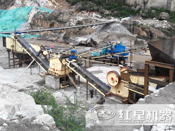 冲击式破碎机生产线 冲击式破碎机生产线