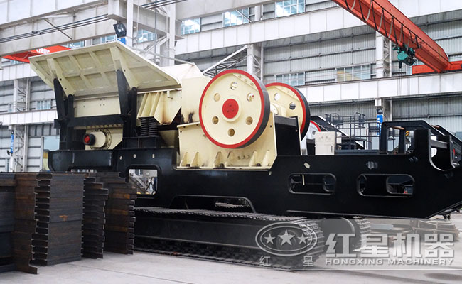 履带移动颚式破碎机-适合狭窄场地工作