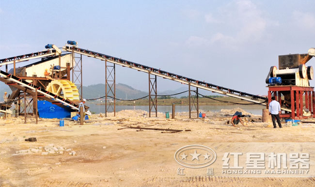 广西贵港制砂机生产线洗沙设备