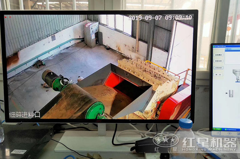 细碎机生产现场实时监控中