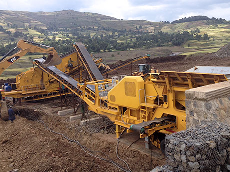 移动碎石机为矿山开启绿色篇章