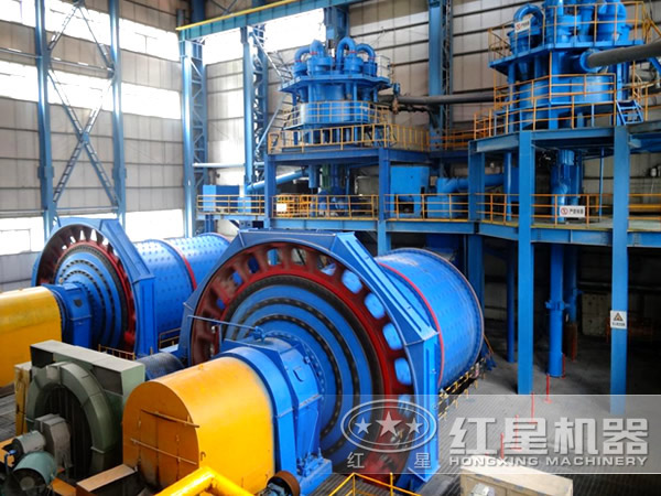 黑龙江鹤岗铜矿浮选生产线客户生产现场