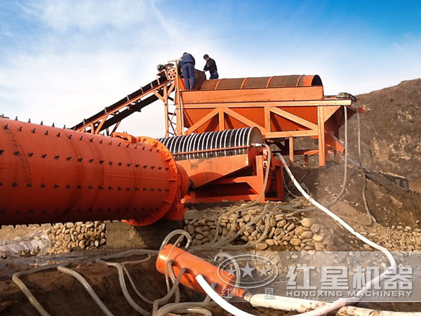 磁选生产线客户现场