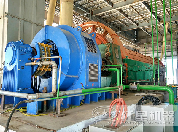 水泥磨安装现场