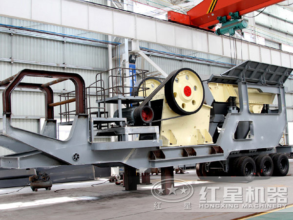 移动式颚式破碎机