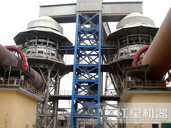 回转窑生产线现场