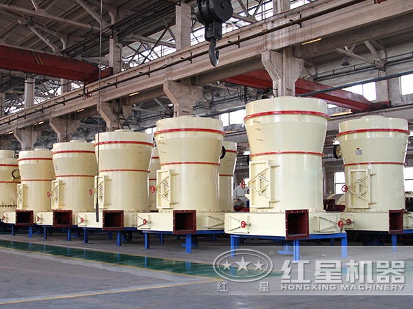 高压微粉磨生产车间 高压微粉磨生产车间